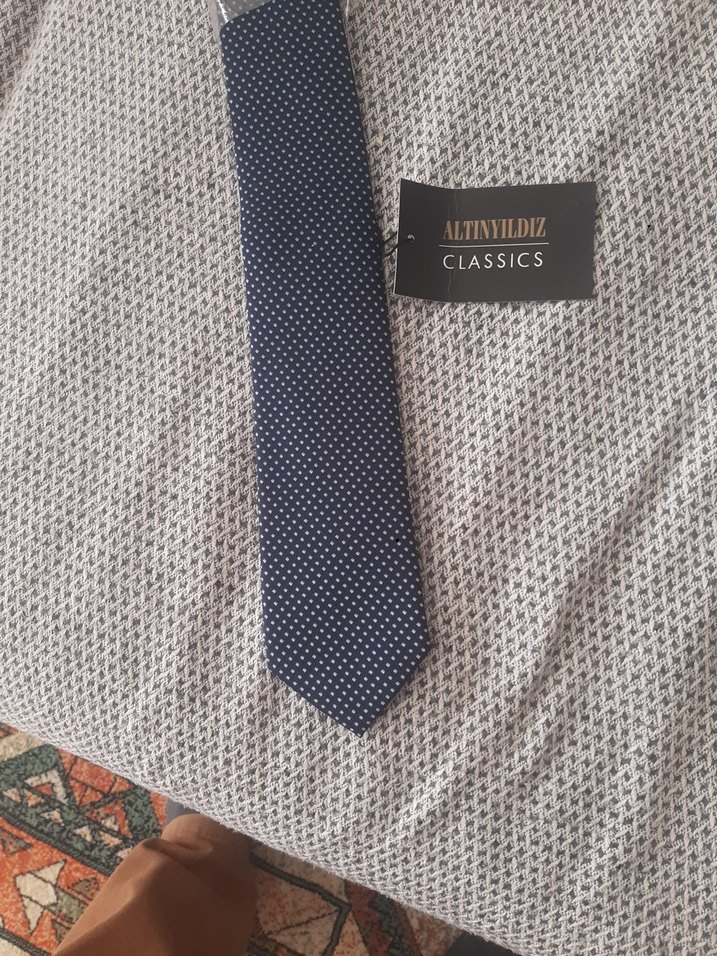 Altınyıldız Classics Gri Modern Klasik Kravat - Görsel 2