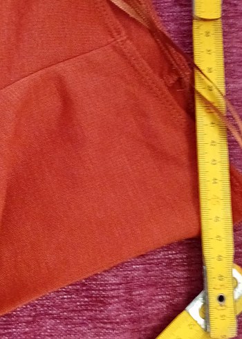 Zara Trafaluc Kırmızı  bayan penye - Görsel 5