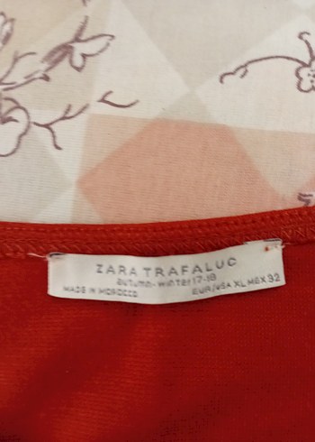 Zara Trafaluc Kırmızı  bayan penye - Görsel 2