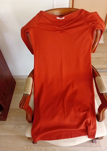 Zara Trafaluc Kırmızı  bayan penye - Görsel 8