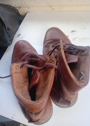 Kahverengi Deri Erkek Derimod bot - Görsel 5