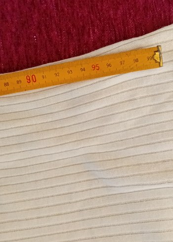 Beyaz V Yakalı Kadın Örme elbise. - Görsel 4