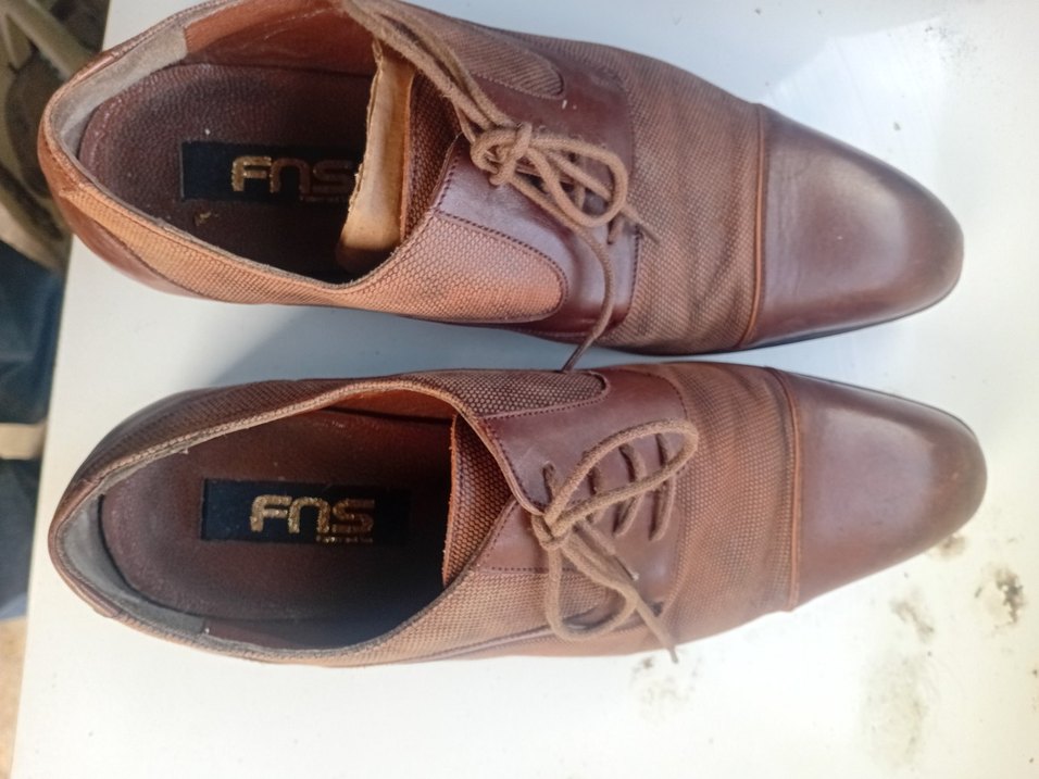 Hakiki kösele ve deri ayakkabı - Görsel 4