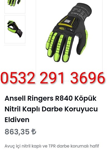 Sarı Biker Tarzı Baskılı Erkek Eldiveni - Görsel 7