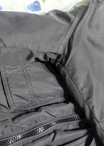 Gri Dayanıklı ve Fonksiyonel Erkek mont Mavi marka L beden - Görsel 7