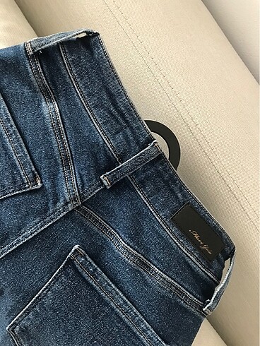 xs Beden Mavi Kot Pantolon