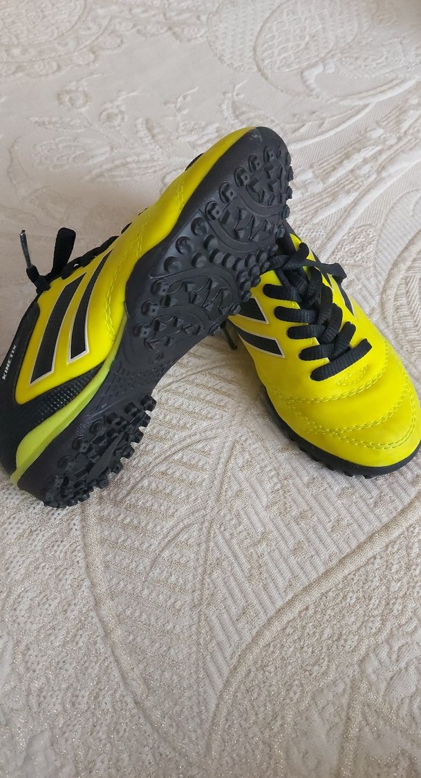 Sarı Erkek Spor Ayakkabısı Velcro - Görsel 2