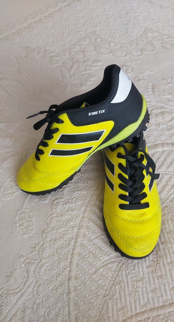 Sarı Erkek Spor Ayakkabısı Velcro - Görsel 3