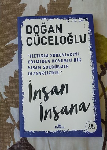 Doğan Cüceloğlu - İnsan İnsana Kitabı