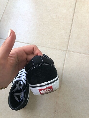 Vans orijinal iki kez giyilmiş vans