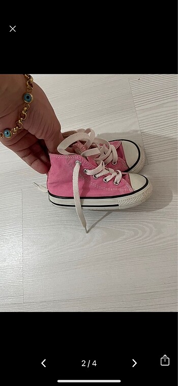 Converse Pembe converse