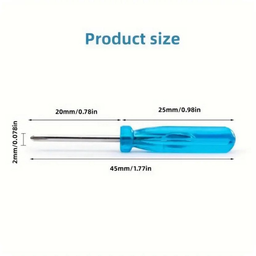 Mavi Mini Tornavida Seti Telefon ve saat - Görsel 2