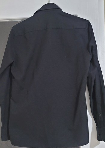 Siyah Erkek Uzun Kollu Gömlek Pierre Cardin orjinal - Görsel 3