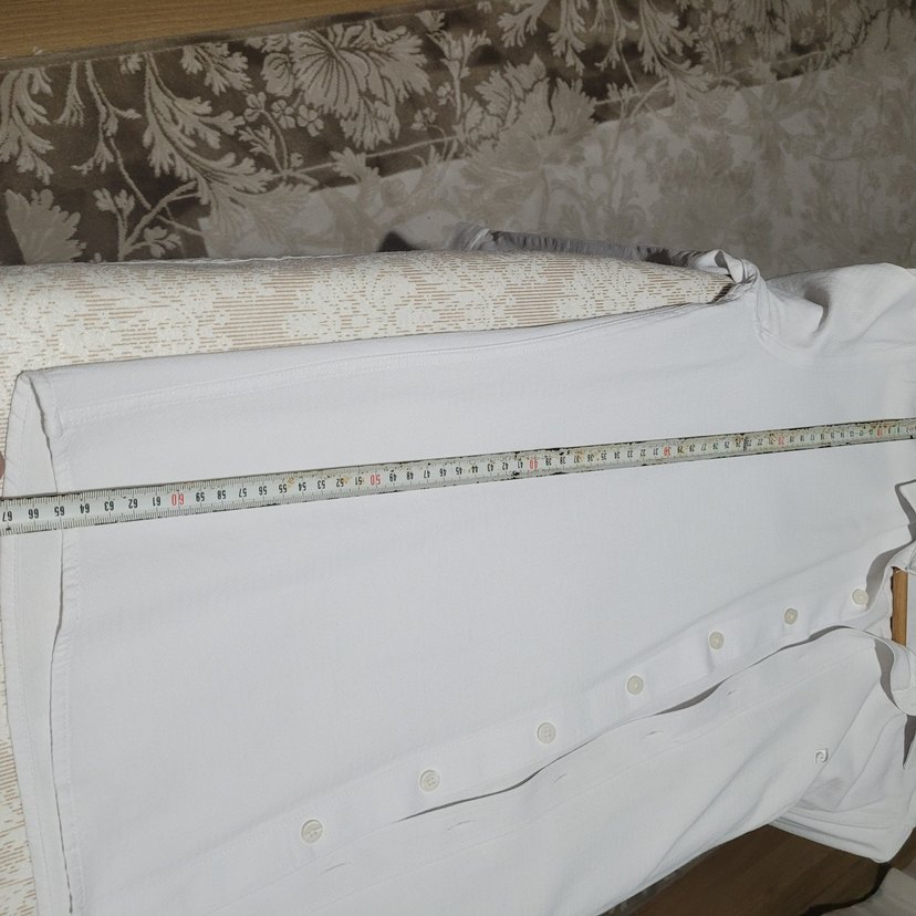 Erkek Beyaz Pamuklu Uzun Kollu Gömlek Pierre cardin - Görsel 4