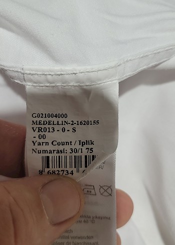 Beyaz Keten Regular Fit Uzun Kollu Erkek Gömlek - Görsel 5