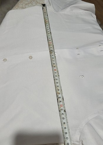 Beyaz Keten Regular Fit Uzun Kollu Erkek Gömlek - Görsel 6