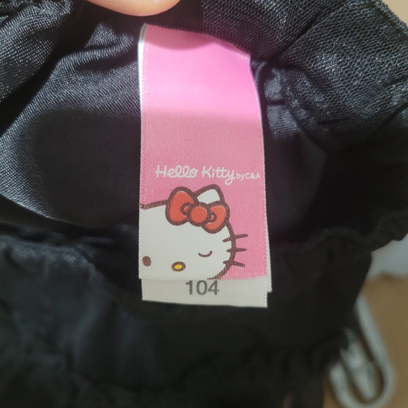 Kız Çocuk Siyah Fırfırlı Gotik Etek - Görsel 3