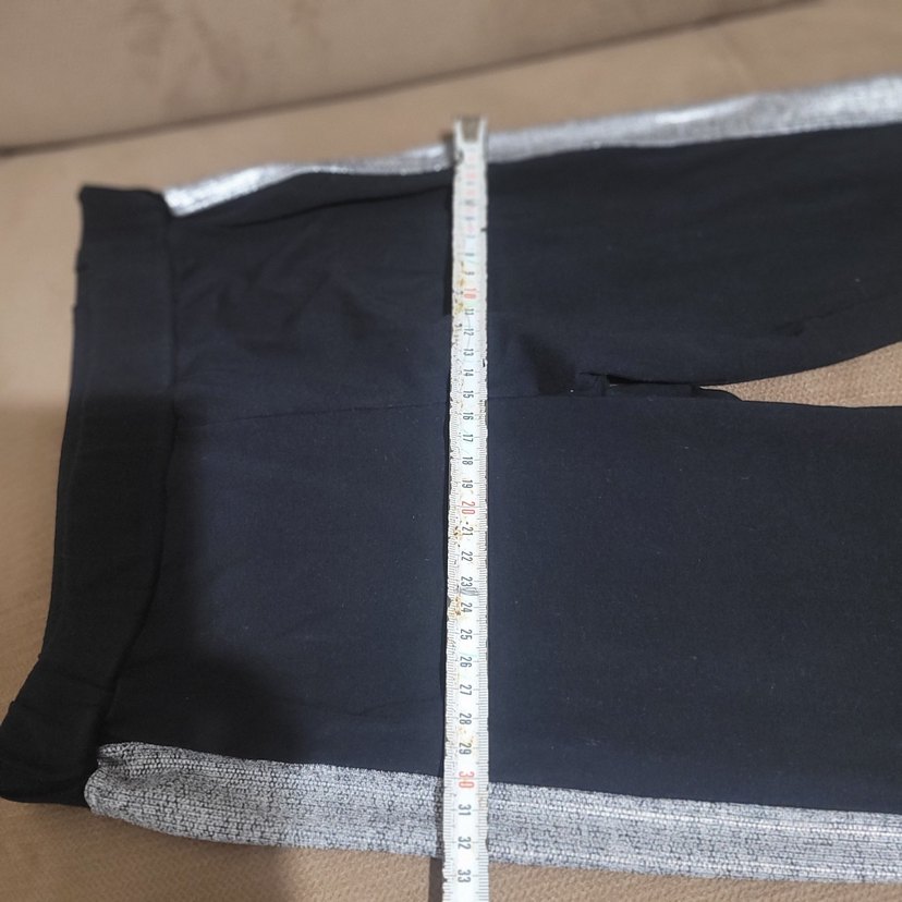 Kız Çocuk Gri Elastik Bel Street Wear Tayt - Görsel 5