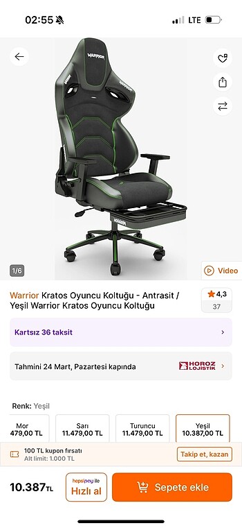 Oyuncu koltuğu