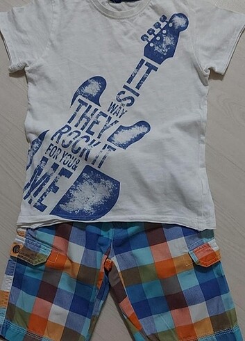 LC Waikiki Erkek çocuk şort, tişört set
