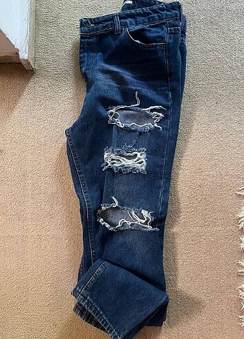 38 Beden lacivert Renk Jean Pantalon