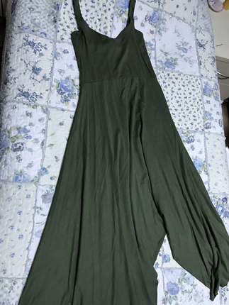 Yazlık yeşil elbise