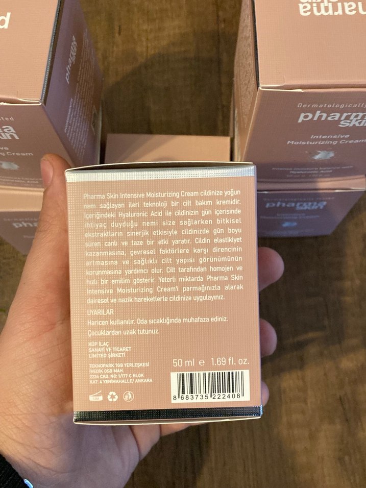 Pharma Skin Yoğun Nemlendirici El Kremi - Görsel 2