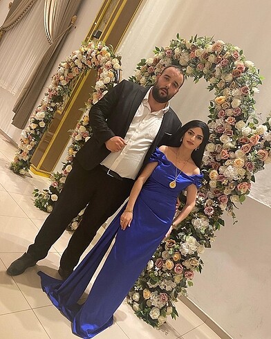 Abiye uzun elbise