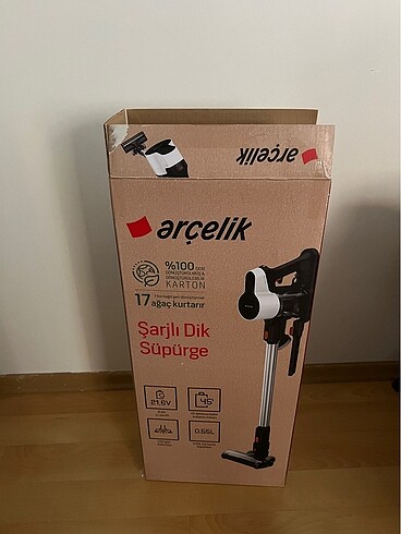 Şarjlı dik süpürge