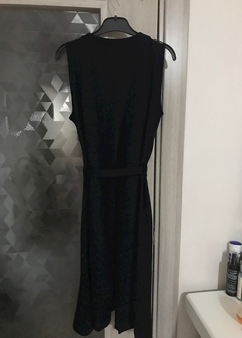 Lacivelt Uzun kuşaklı Yelek - Görsel 2