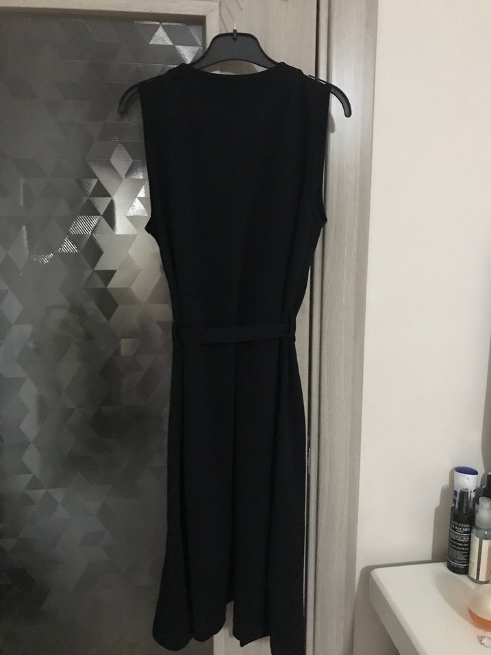 Lacivelt Uzun kuşaklı Yelek - Görsel 2