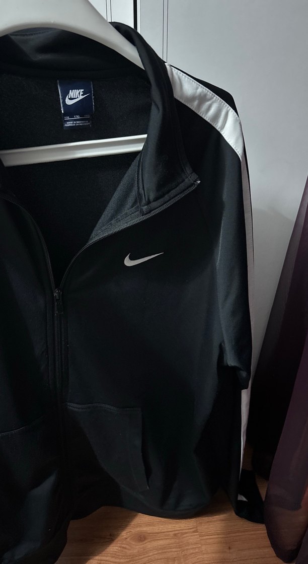 Nike Siyah Fermuarlı Erkek Spor Ceket - Görsel 4