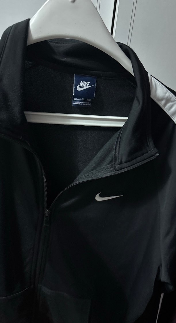 Nike Siyah Fermuarlı Erkek Spor Ceket - Görsel 2