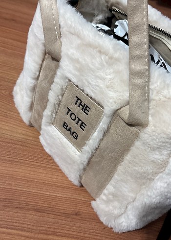 The Tote Bag Peluş çanta - Görsel 6