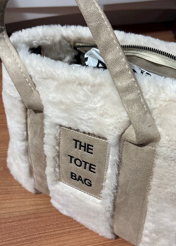 The Tote Bag Peluş çanta - Görsel 8