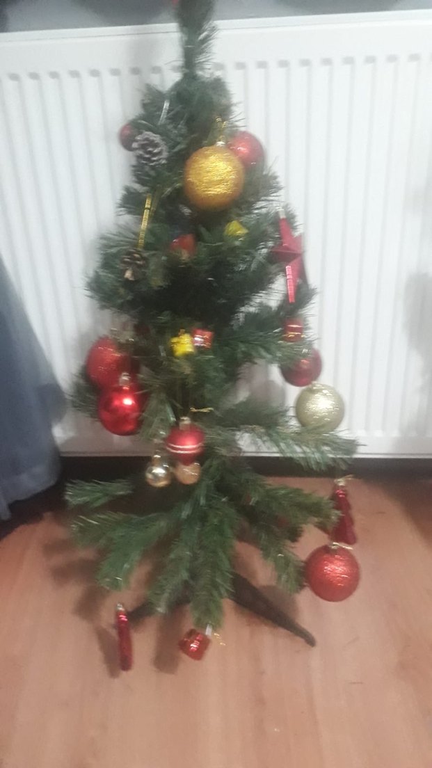 Renkli Mini Yılbaşı Ağacı - Görsel 2