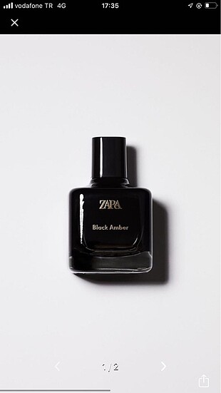 Zara Black Amber