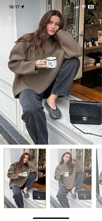 Madmext vizon oversize kazak