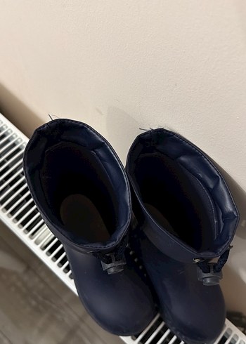 Koyu Mavi Erkek Çocuk Lastik Çizme - Görsel 4