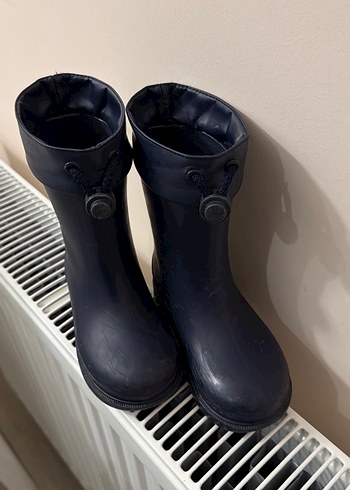 Koyu Mavi Erkek Çocuk Lastik Çizme - Görsel 2