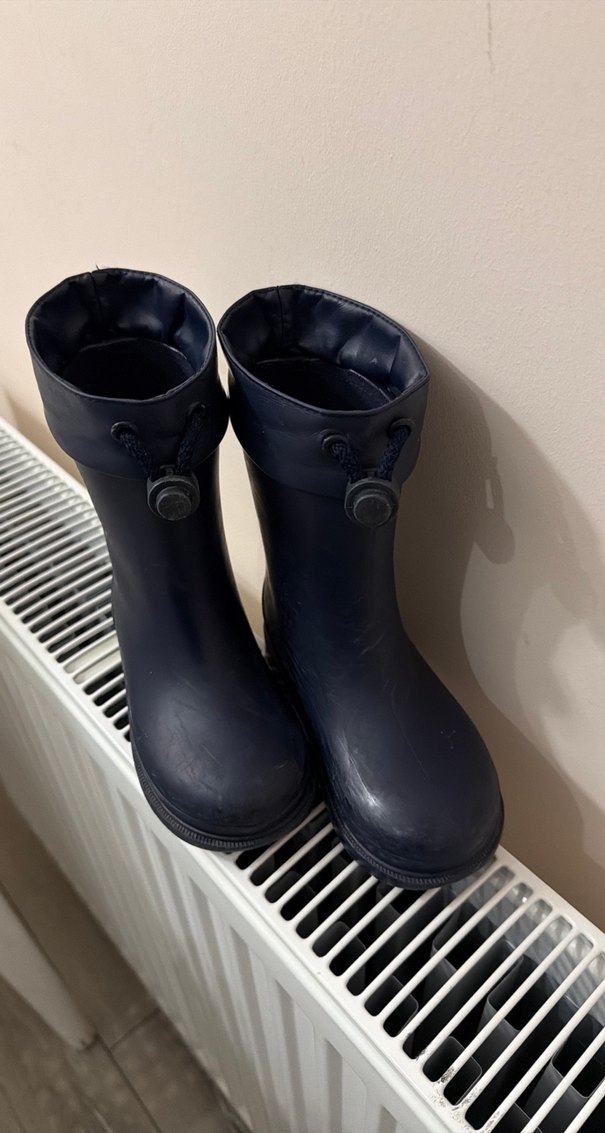 Koyu Mavi Erkek Çocuk Lastik Çizme - Görsel 2