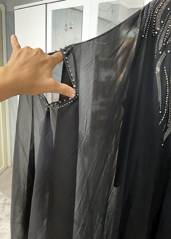 diğer Beden siyah Renk Uzun Kollu Siyah Kadın Abiye Elbise