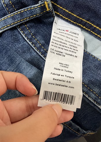 diğer Beden lacivert Renk Kadın Lacivert Regular Fit Denim Kot Pantolon
