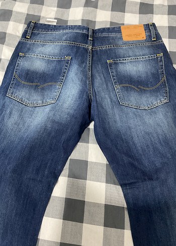 diğer Beden Kadın Lacivert Regular Fit Denim Kot Pantolon