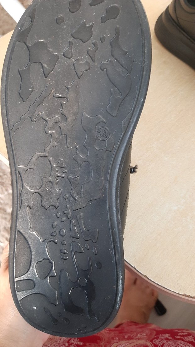 Siyah Bağcıklı Erkek Günlük Spor Ayakkabı - Görsel 3