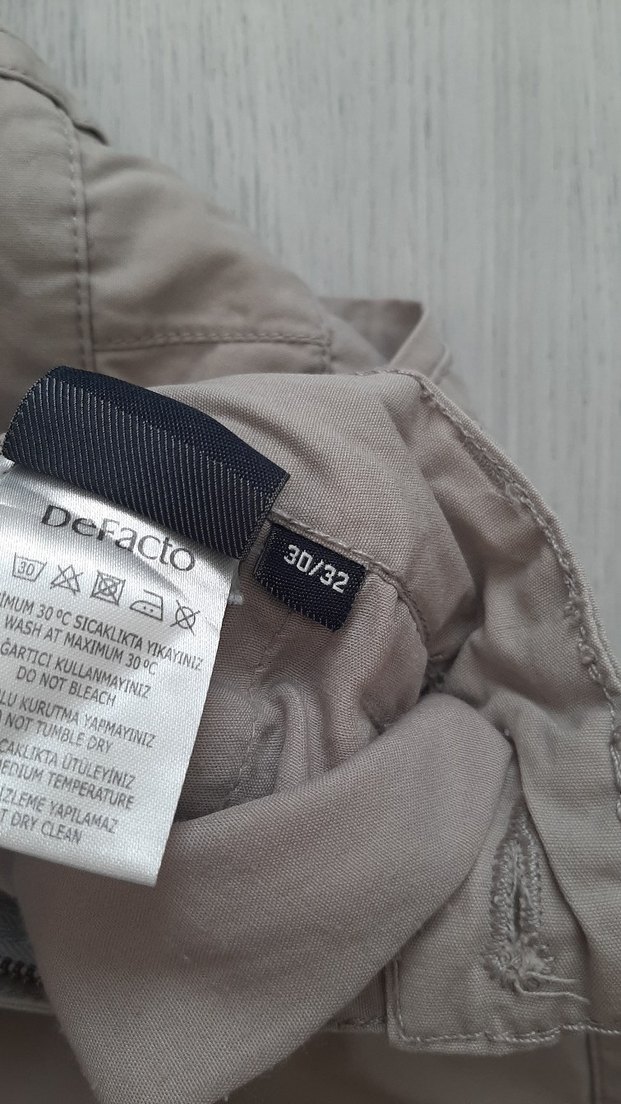 Bej Regular Fit Keten Erkek Pantolon - Görsel 2