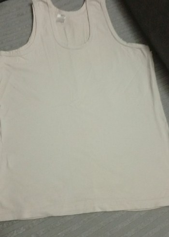 Beyaz Desensiz Çocuk Atlet  3 lü fiyattır - Görsel 2