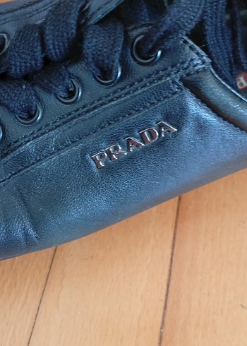 Beden Prada Erkek Siyah Ayakkabı Bağcıkları