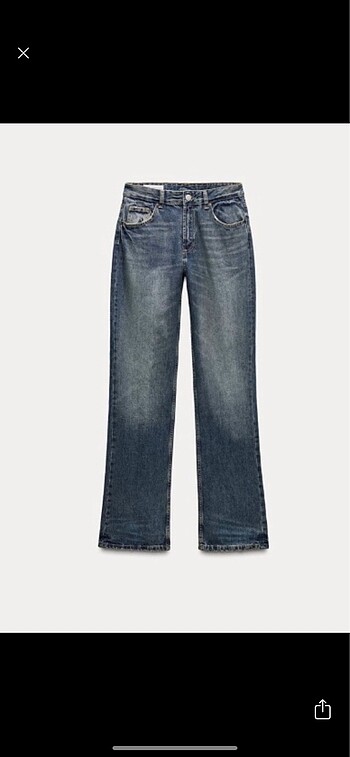 Trf bootcut orta bel jean