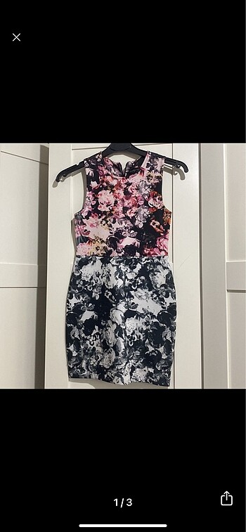 Topshop Renkli elbise